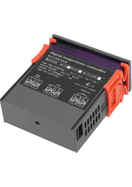 7016A Dijital Sıcaklık Kontrol Cihazı 220V 30A Yüksek Güçlü Sıcaklık Kontrolü Termostat Isıtma Soğutma Ntc Sensörü (Yurt Dışından)