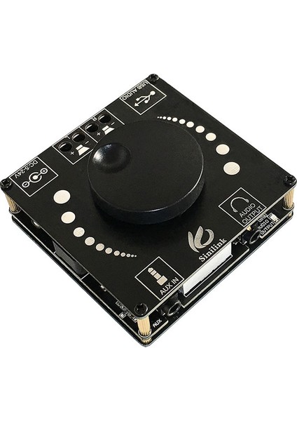 XY-AP50H Hıfı Ateş 2.0 Stereo Bluetooth5.0 Amplifikatör Kartı TPA3116D2 50W+50W Yüksek Bas Ayarlanabilir Stereo Ses Modülü (Yurt Dışından)
