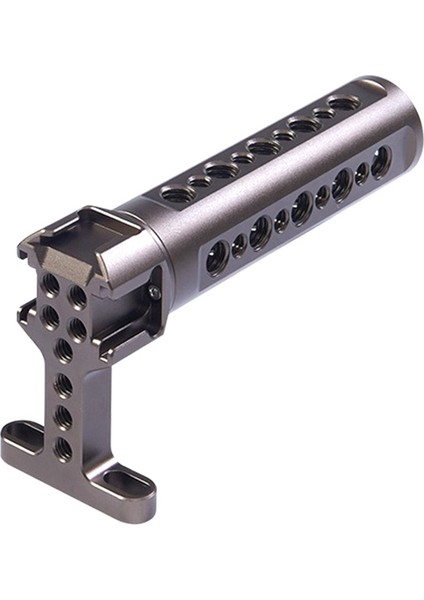 Tavşan Kafesi Metal Fotoğraf Ekipmanları 3 Kafa Sıcak Tek Kamera Üst Kaldırma Kolu Uzatma Aksesuarları, Bronz (Yurt Dışından) fırsatları