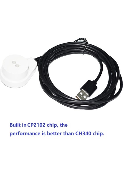 Usb'den Optik Arayüz Irda'ya Yakın Kızılötesi Ir Manyetik Adaptör Sayaç Okuma Için Şeffaf Iletim Kablosu (Yurt Dışından)