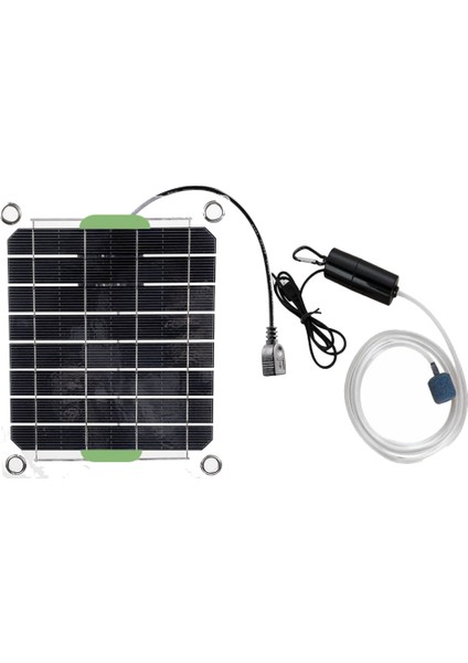 20W Akvaryum Hava Pompası Güneş Enerjisi Oksijenatör Balık Tankı Oksijen Pompası USB Şarj Gölet Su Pompası (Yurt Dışından) modelleri