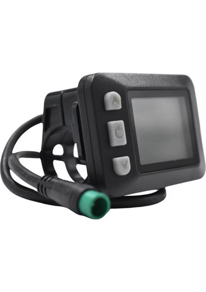 P9 LCD Ekran Gösterge Paneli Metre LCD Ekran 24V 36V 48V 60V Elektrikli Bisiklet Ölçer Elektrikli Scooter Için LCD Ekran (5pın) (Yurt Dışından)