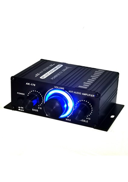 Güç Amplifikatörü Fm Radyo Mini Amplifikatör 400W Hifi Mini Hifi Ses Güç Amplifikatörü Ses Amplifikatörü AK170 Ses Amplifikatörü (Yurt Dışından)
