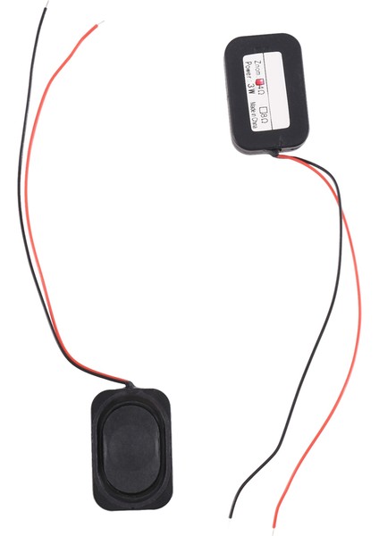 2 Adet Mini Ses Tv Hoparlör Sürücüsü 4 Ohm 3 W Hoparlör Dıy Ses Bilgisayar Hoparlörü (Yurt Dışından)
