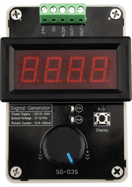 Dijital 4-20MA 0-10V Gerilim Sinyal Jeneratörü 0-20MA Ayarlanabilir Akım Verici Elektronik Ölçüm Cihazı (Yurt Dışından)