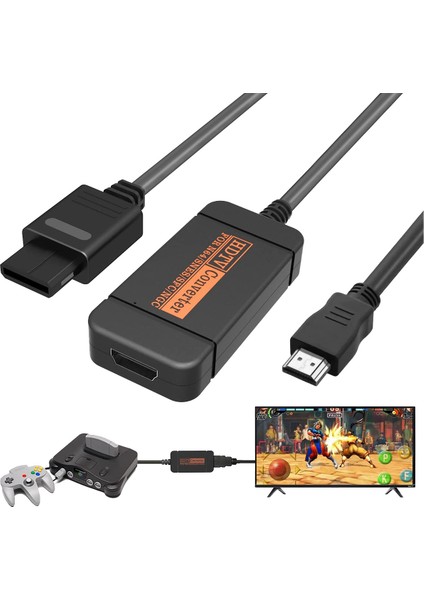 1080P - N64 64/snes//sfc Retro Video Oyun Konsolu Kablosu Için Uyumlu Dönüştürücü Adaptör (Yurt Dışından) fiyatları