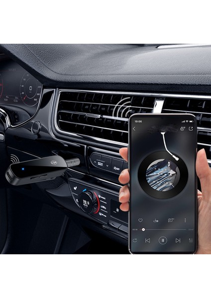 Araba Bluetooth 5.3 Alıcı Hifi Kablosuz Handfree Adaptör Tip C 3.5mm Ses Alıcı Desteği Tf Kart (Yurt Dışından) fiyatları