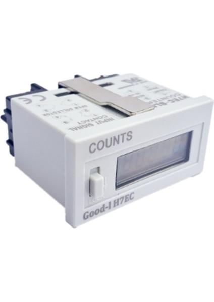 Çok Fonksiyonlu Profesyonel H7EC-6 Otomat Dijital Elektronik Sayaç Sayım Saat Ölçer Gerilimsiz (Yurt Dışından)