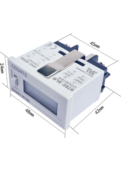 Çok Fonksiyonlu Profesyonel H7EC-6 Otomat Dijital Elektronik Sayaç Sayım Saat Ölçer Gerilimsiz (Yurt Dışından) fiyatları