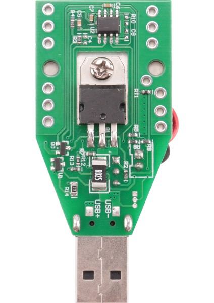 USB 15W Pil Deşarj Kapasitesi Test Cihazı Ayarlanabilir Elektronik Yük Direnci 3.7-13V Gerilim Aksesuarları (Yurt Dışından)