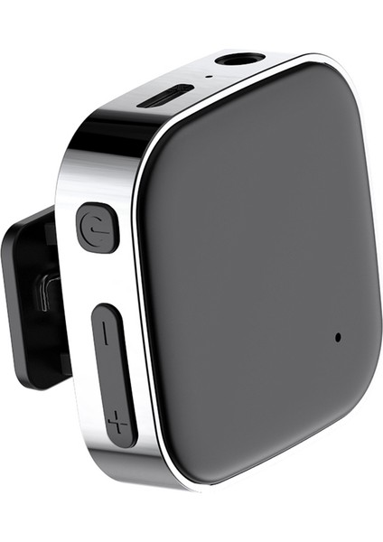 Bluetooth 5.0 Ses Alıcısı Aux Kablosuz Stereo Müzik Adaptörü Araba Tv Için Kulaklık Hoparlör Handsfree Gürültü Önleme (Yurt Dışından)