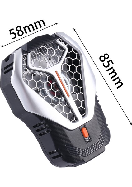 X58 Cep Telefonu Soğutma Fanı Radyatör Üçüncü Vites Telefon Soğutucu Sistemi Cep Telefonları Tabletler Için Serin Isı Emici 23X23MM (Yurt Dışından) fırsatları