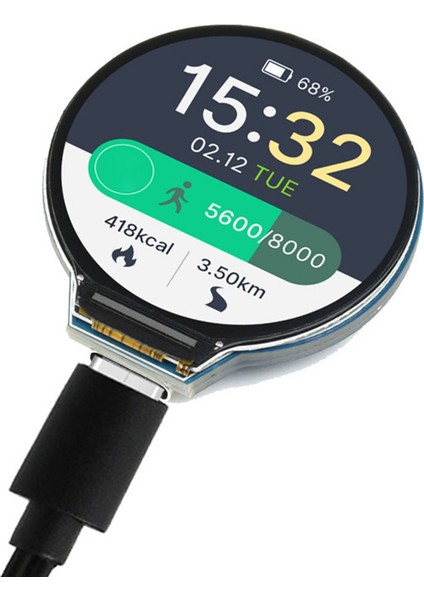 RP2040 Geliştirme Kurulu Için 1.28 Inç Yuvarlak LCD 240X240 Piksel Çift Çekirdekli Kol Işlemci, Usb-C Konektörü (Yurt Dışından) fırsatları