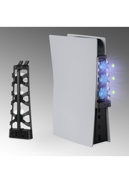 Aksesuarlar Için Hem Disk Hem De Dijital Sürümler Için LED Işıklı Soğutma Fanı Oyun Aksesuarları Soğutma Sistemi (Yurt Dışından) fiyatları