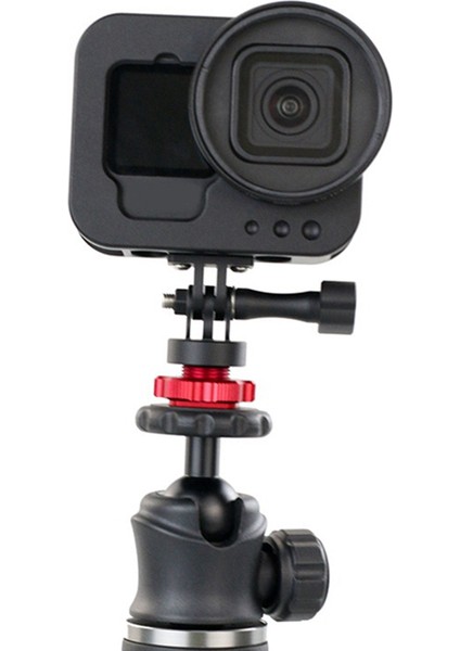 Gopro9/10 Için Sıcak Ayakkabı Taşınabilir Dönüşüm Kafası Slr Fotoğraf Kamera Tutma Sıcak Ayakkabı Koltuğu Bağlantı Kolu, Siyah (Yurt Dışından) fiyatları