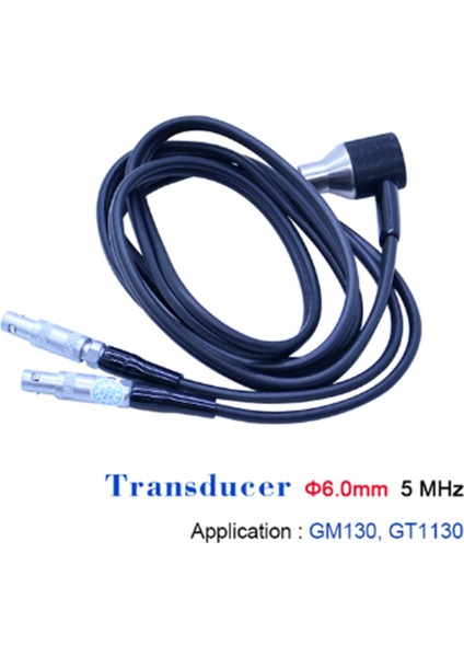 Ultrasonik Kalınlık Ölçer Probu Kablo Dönüştürücü Çapı 10MM/5MHZ Prob (Yurt Dışından) fırsatları