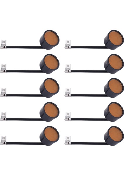 10 Adet Yuvarlak Termal Aşırı Yüklü Klima 220 V Klima Için Taşınabilir Uygun Koruyucu, 2 P (Yurt Dışından)