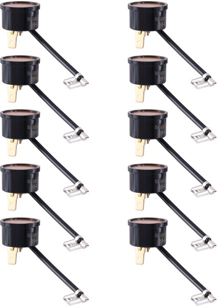 10 Adet Yuvarlak Termal Aşırı Yüklü Klima 220 V Klima Için Taşınabilir Uygun Koruyucu, 2 P (Yurt Dışından) modelleri