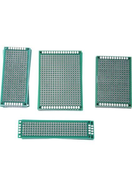 20 Adet Çift Taraflı Sprey Boya Pcb Kartı Prototip Kiti Diy 4 Boyutları Için (Yurt Dışından)
