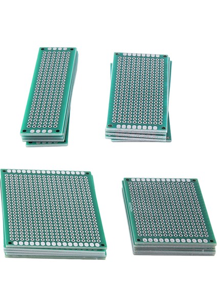 20 Adet Çift Taraflı Sprey Boya Pcb Kartı Prototip Kiti Diy 4 Boyutları Için (Yurt Dışından) modelleri