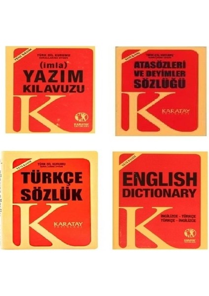 Sözlük 4'lü Set