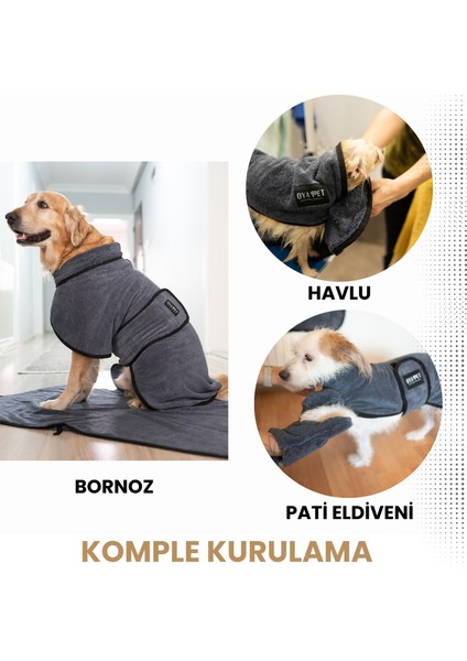 3'lü Microperformance Köpek Kurulama Seti