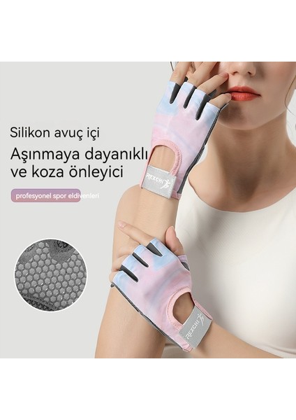 Kadın Ince Yarım Parmak Spor Eldiveni (Yurt Dışından)