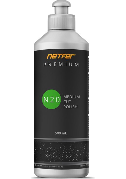Premium N20 Medium Cut Polish - 500 ml
