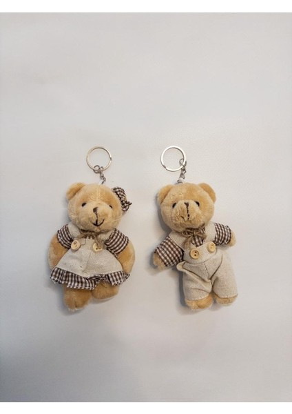 Çift Peluş Ayıcıklı Anahtarlık fırsatları