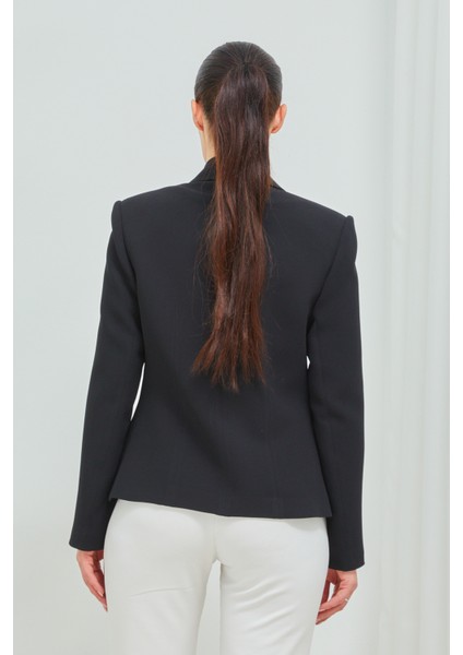 Kadın Tek Düğme Belden Oturtmalı Spor Ceket fırsatları