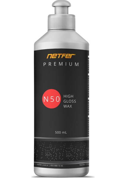 Premium N50 High Gloss Wax - 500 ml
