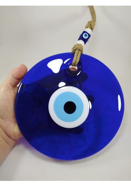Büyük Nazar Boncuğu 17 cm El Yapımı Duvar Dekoru