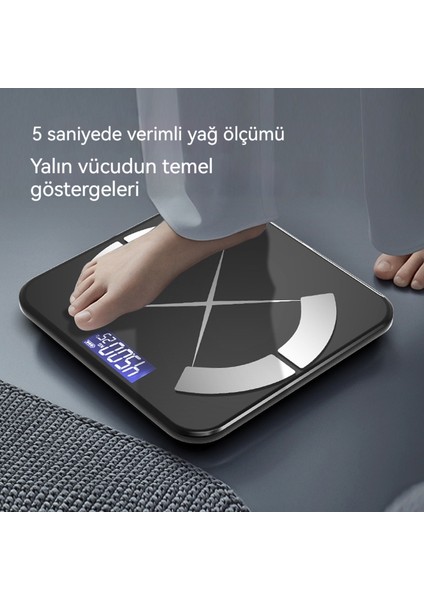 Ev Doğru Tartı Vücut Yağ Ölçeği (Yurt Dışından)