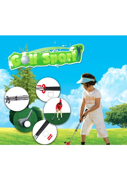 Kapalı Mini Golf Oyun Seti Oyuncakları (Yurt Dışından)