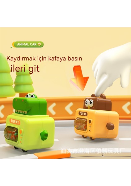 Çocuk Oyuncakları Sürgülü Oyuncağı Geri Iter (Yurt Dışından)