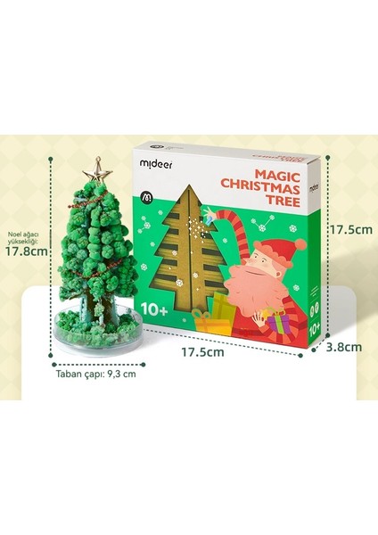 Sihirli Noel Ağacı Kristal Çocuk Oyuncağı (Yurt Dışından)