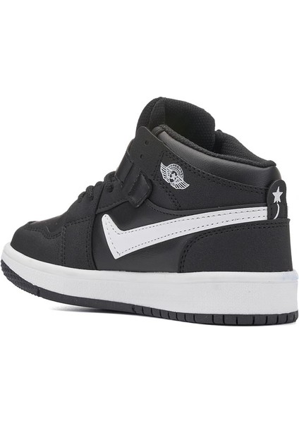 Lambırlent Unisex Cırtlı Air Jordan Mevsimlik Cilt Deri Boğazlı Anatomik Sneakers Spor Bot Ayakkabı