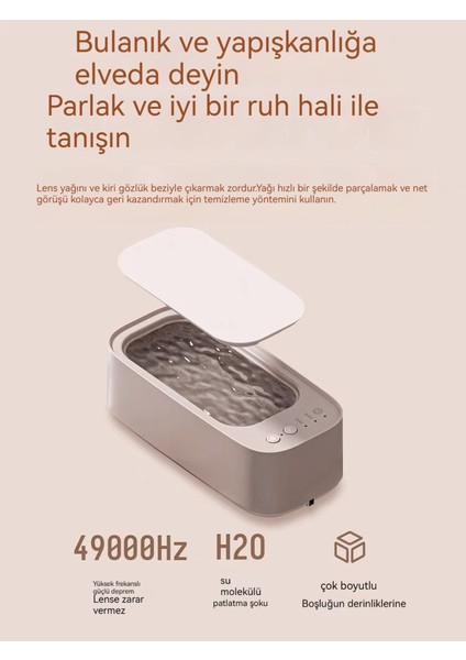 Gözlük Temizleme Makinesi Taşınabilir Ultrasonik Tam Otomatik Temizleme Makinesi Ev Takı Gözlük Renkli Kontak Kontakları ve Parantez Temizleme Makinesi (Yurt Dışından) modelleri