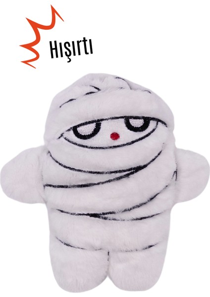 Peluş Mumya Sesli Köpek Oyuncağı At Getir Oyuncağı Toksik Madde Içermeyen Güvenli Köpek Oyuncağı