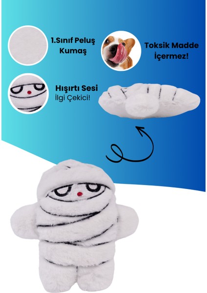 Peluş Mumya Sesli Köpek Oyuncağı At Getir Oyuncağı Toksik Madde Içermeyen Güvenli Köpek Oyuncağı fiyatları
