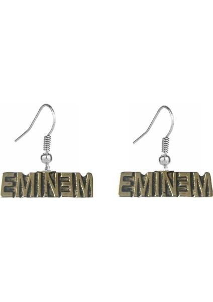 Eminem Yazılı Küpe