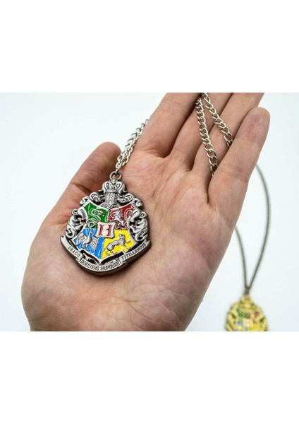 Harry Potter Hogwarts Logo Kolye Harry Dört Ev Kolye fiyatları