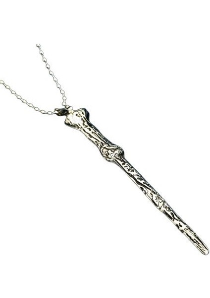 Harry Potter Voldemort Asa Kolye Gümüş Kaplama Burgu Zincir