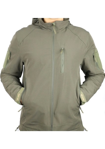 Soft Sell Tactical Su ve Hava Geçirmez Mont