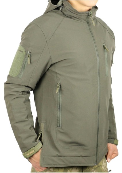 Soft Sell Tactical Su ve Hava Geçirmez Mont