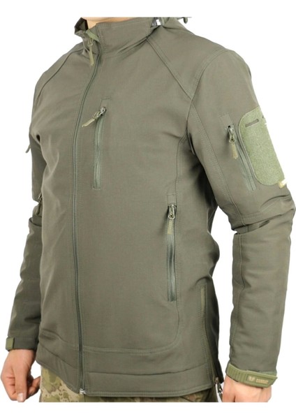 Soft Sell Tactical Su ve Hava Geçirmez Mont