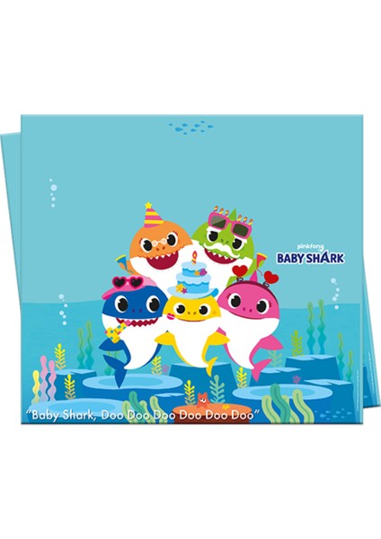 Baby Shark Temalı Masa Örtüsü