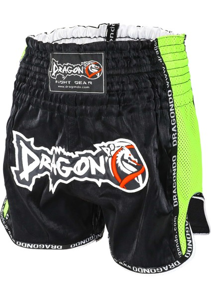 Dragondo MT3035 Muay Thai Şortu Özel Dokuma Saten Muay Thai Şort