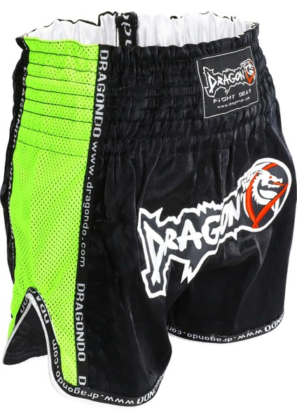 Dragondo MT3035 Muay Thai Şortu Özel Dokuma Saten Muay Thai Şort