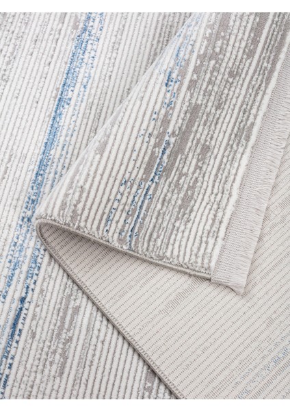 Vals Mavi Salon Halısı Koridor Kesme Yolluk Yumuşak Doku Kaymaz Tozumaz Dokuma Makine Halısı 04 fiyatları